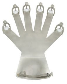 Picture of Surgical Hand Immobilizer Malleable PEEK / Stainless Steel Left or Right Hand Gray One Size Fits MostPM-961