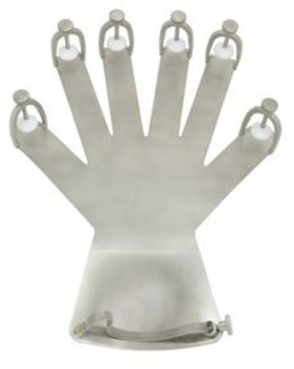 Picture of Surgical Hand Immobilizer Malleable PEEK / Stainless Steel Left or Right Hand Gray One Size Fits MostPM-961