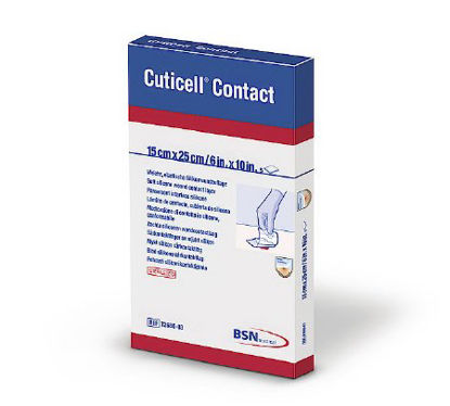 Picture of Wound Contact Layer Dressing Cuticell® Contact® Silicone 3 X 4 Inch Sterile7268001