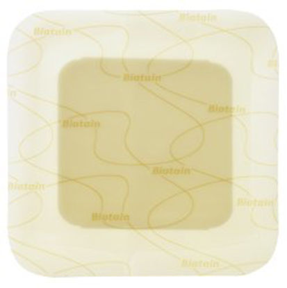 Picture of Foam Dressing Biatain® 9 X 9 Inch Sacral Hydrocolloid Adhesive with Border Sterile3485