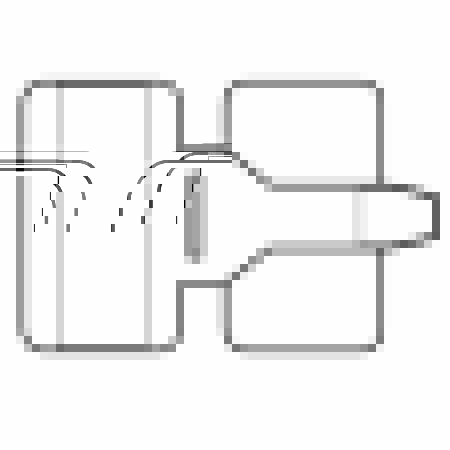 Picture of Leg Strap 2 X 3 Inch, Plastic, Contains Hydrogel Adhesive38525