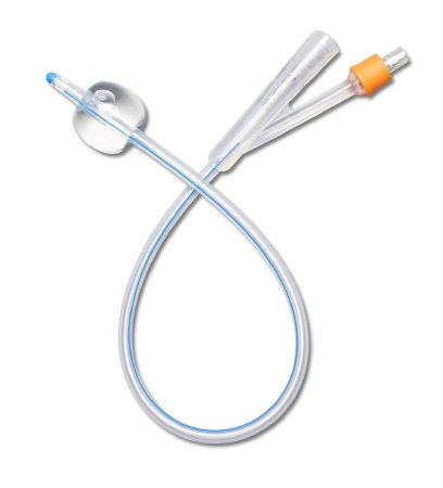 Picture of Foley Catheter Medline 2-Way Firm Tip 10 cc Balloon 22 Fr. SiliconeDYND11505
