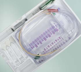 Picture of CATHETER TRAY, FOLEY CLOSED SYSTEM SURESTEP 16FR (10/CS)A119216M