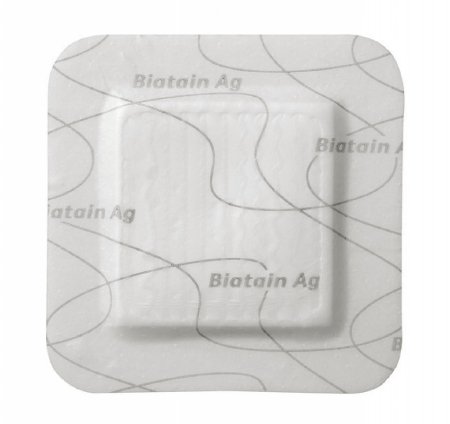 Picture of Silver Foam Dressing Biatain® Silicone Ag 3 X 3 Inch Square Sterile39636