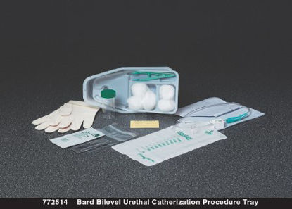 Picture of Intermittent Catheter Tray Bard® Bilevel Urethral 16 Fr. Without Balloon Plastic772514