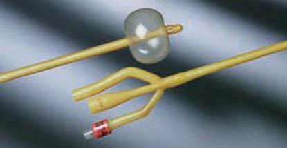 Picture of Foley Catheter Lubri-Sil® 3-Way Standard Tip 5 cc Balloon 24 Fr. Hydrogel Coated Silicone70524L