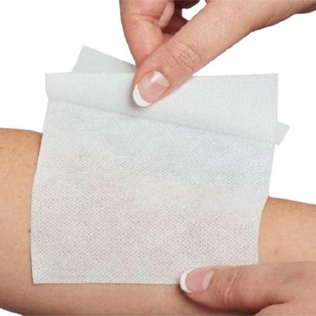 Picture of Dressing Retention Tape with Liner Primafix Plus Breathable Nonwoven Polyester 4 Inch X 10 Yard White NonSterile055329