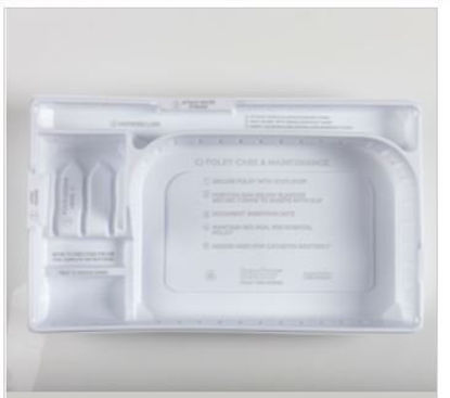 Picture of Indwelling Catheter Tray Surestep® Foley 16 Fr. STATLOCK Stabilization Device SiliconeA897516
