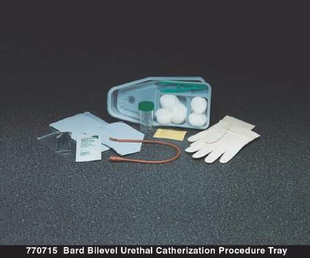 Picture of Intermittent Catheter Tray Bard® Coude Tip 16 Fr. Without Balloon Red Rubber770715