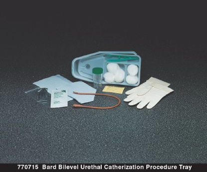 Picture of Intermittent Catheter Tray Bard® Coude Tip 16 Fr. Without Balloon Red Rubber770715