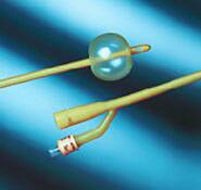 Picture of Foley Catheter Bard® 2-Way Standard Tip 30 cc Balloon 28 Fr. Silicone Coated Latex266728