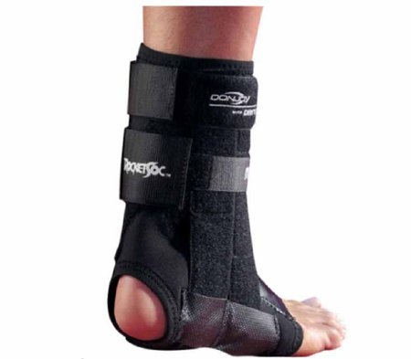 Picture of Ankle Brace RocketSoc® 2X-Large Pull-On / Hook and Loop Strap Closure Male 14 to 16 Right Ankle11-0665-6-06000