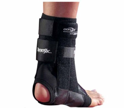 Picture of Ankle Brace RocketSoc® 2X-Large Pull-On / Hook and Loop Strap Closure Male 14 to 16 Left Ankle11-0667-6-06000