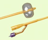 Picture of Nephrostomy Catheter Bardex® 2-Way Short-Tip Council 5 cc Balloon 12 Fr. Latex190512S