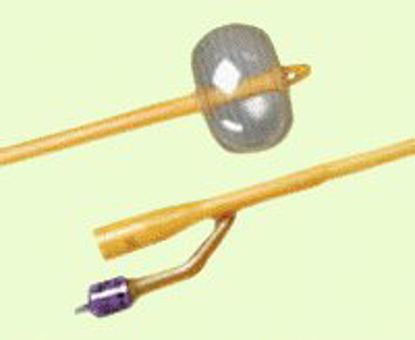 Picture of Nephrostomy Catheter Bardex® 2-Way Short-Tip Council 5 cc Balloon 12 Fr. Latex190512S