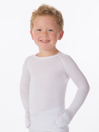 Picture of Eczema Treatment Shirt Wrap-E-Soothe Top ™ 94% TENCEL® Lyocell / 6% Spandex Size 5T White Arm / Hand / Chest NonSterile82312-5T