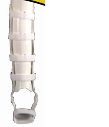 Picture of Tibial Fracture Brace PROCARE® Large Hook and Loop Closure 18 to 20 Inch Length Right Leg79-97707