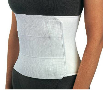 Picture of Abdominal Support PROCARE® One Size Fits Most Hook and Loop Closure 30 to 45 Inch Waist Circumference 12 Inch Adult79-99440