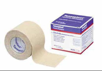 Picture of Elastic Adhesive Bandage Tensoplast® 2 Inch X 5 Yard Medium Compression No Closure Tan NonSterile04412001