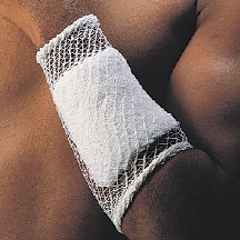 Picture of Elastic Net Retainer Dressing Stretch Net™ Tubular Elastic 10 Yard Size 7 White Chest / Axilla / Abdomen NonSterile10-7108