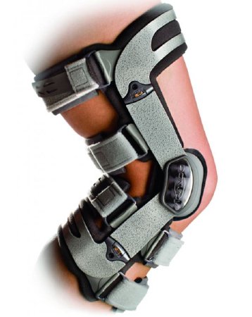 Picture of Knee Brace OA Adjuster™ 3 Lateral X-Small D-Ring / Hook and Loop Strap Closure 13 to 15-1/2 Inch Thigh Circumference Right Knee11-1592-1