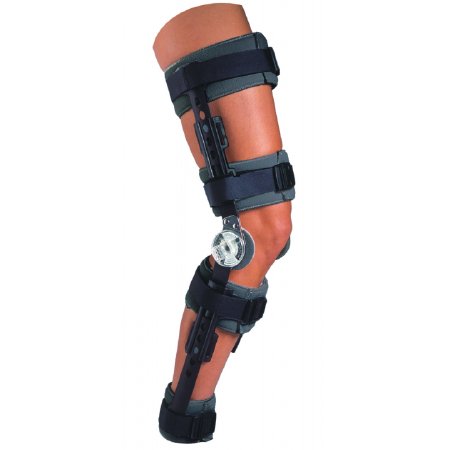 Picture of Leg Brace Donjoy® Telescoping IROM X-Large Buckle Closure 26 to 32 Inch Thigh Circumference Leg11-0971-9-06000