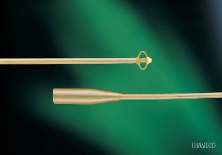 Picture of Nephrostomy Catheter Bard® Malecot Wing Tip 4-Wing 10 Fr. Latex086010