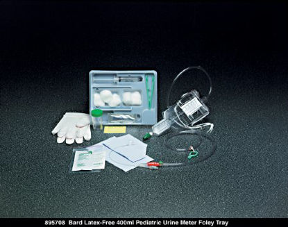 Picture of Indwelling Catheter Tray Lubri-Sil® Pediatric 10 Fr. 5 cc Balloon Hydrogel Coated895710