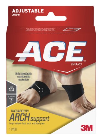 Picture of 3M™ Ace™ Therapeutic Arch Support One Size Fits Most Black209640