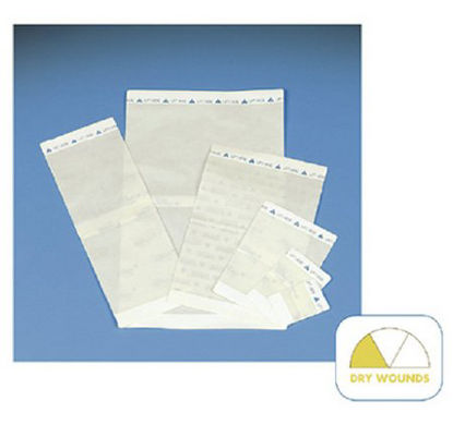Picture of Transparent Film Dressing Transeal® Rectangle 8 X 12 Inch 2 Tab Delivery Without Label Sterile46-306