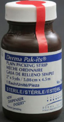 Picture of Wound Packing Strip Pak-Its® Gauze Non-impregnated 1/4 Inch X 5 Yard Sterile59121