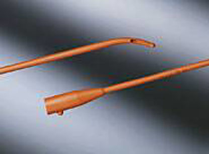 Picture of Urethral Catheter Bard® Coude / Tiemann Tip Red Rubber 20 Fr. 16 Inch120620