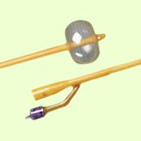 Picture of Nephrostomy Catheter Bardex® 2-Way Short-Tip Council 5 cc Balloon 24 Fr. Latex190524S