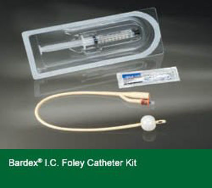 Picture of Indwelling Catheter Tray Bardex® Lubricath® 2-Way Foley 14 Fr. 5 cc Balloon930114