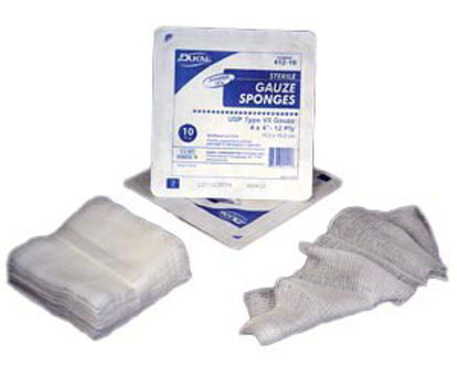 Picture of Gauze Sponge Dukal™ Cotton 12-Ply 3 X 3 Inch Square NonSterile3312H