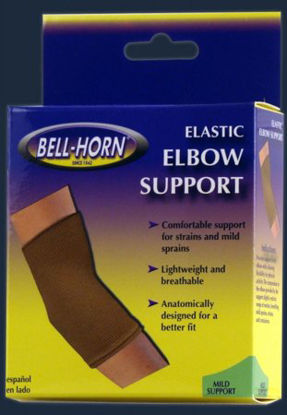 Picture of Elbow Support Bell-Horn® Small Pull-On Sleeve Left or Right Arm 8 to 9 Inch Elbow Circumference Beige195S