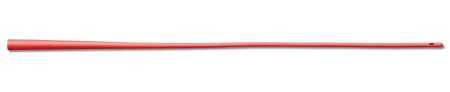 Picture of Urethral Catheter Medline® Red Straight Tip Uncoated Polyethylene / Polyurethane 14 Fr. 16 InchDYND13714