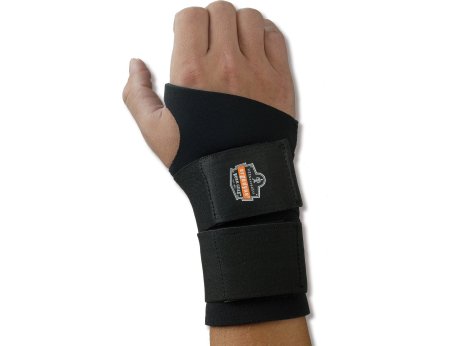 Picture of Wrist Support ProFlex® 670 Ambidextrous Double Strap Neoprene Left or Right Hand Black X-Large16625