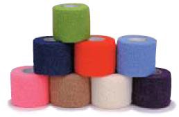 Picture of Cohesive Bandage Co-Flex®·Med 2 Inch X 5 Yard 16 lbs. Tensile Strength Self-adherent Closure Green NonSterile7200GR