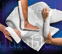 Picture of Splinting Dispenser Box Dynacast™ Prelude, Ortho-Glass® 4 Compartment, Polyurethane Coated Fiber Glass, With ScissorOG-4CDA