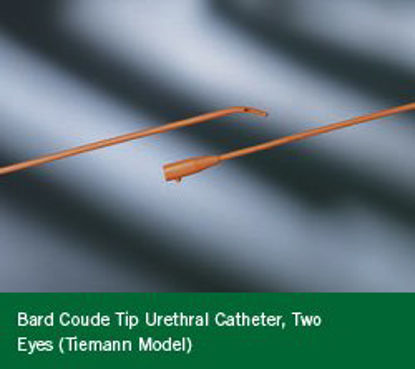 Picture of Urethral Catheter Bard® Coude Tip Red Rubber 10 Fr. 16 Inch120610