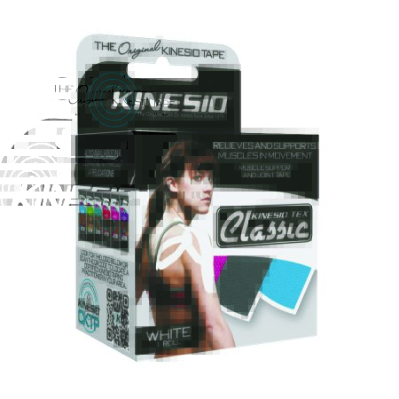 Picture of Kinesiology Tape Kinesio® Tex Classic Water Resistant Cotton 2 Inch X 4-2/5 Yard White NonSterile24-4894