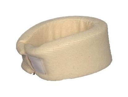 Picture of Cervical Collar Economy Contoured / Soft Density Adult Medium One-Piece 3 Inch Height 11 to 15 Inch Neck Circumference3005 NAT MD