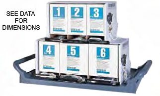 Picture of Padded Splint Roll ORTHO-GLASS® 1 Inch X 15 Foot Fiberglass WhiteOG-1L2