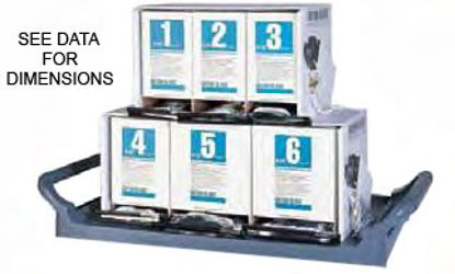 Picture of Padded Splint Roll ORTHO-GLASS® 1 Inch X 15 Foot Fiberglass WhiteOG-1L2