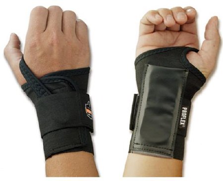 Picture of Wrist Support ProFlex® 4000 Single Strap Elastane / Elastic / Polyester Left Hand Black X-Large70018