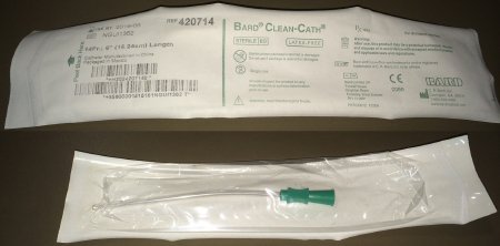 Picture of Urethral Catheter Clean-Cath® Straight Tip Uncoated PVC 14 Fr. 6 Inch420714