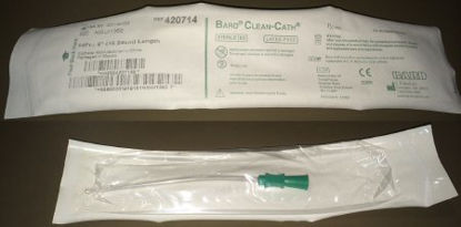 Picture of Urethral Catheter Clean-Cath® Straight Tip Uncoated PVC 14 Fr. 6 Inch420714