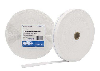 Picture of Wound Packing X-Ray Detectable Cotton Non-impregnated 1/2 Inch X 100 Yard 10 Count NonSterile9902X