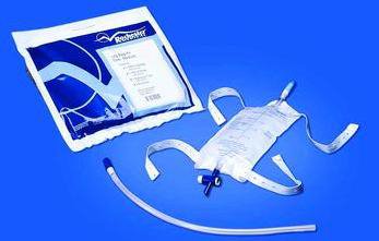 Picture of Urinary Leg Bag Kit Rochester Anti-Reflux Valve Sterile 600 mL Vinyl49405